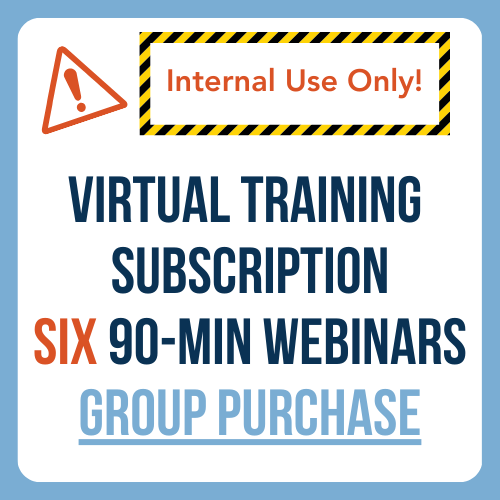 6 90-Min Webinar Bundle - Group Pricing