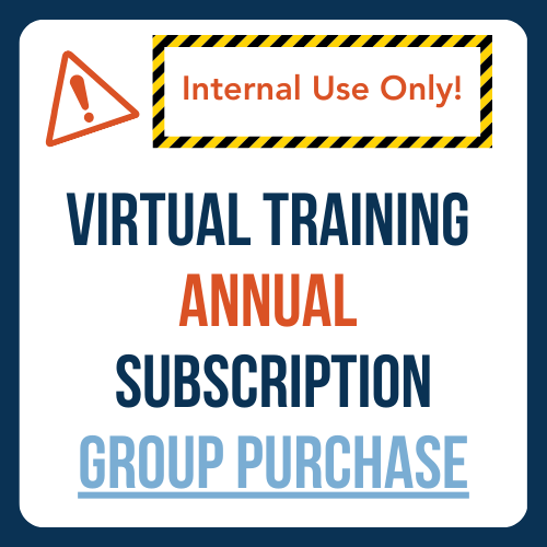 Virtual Training Annual Subscription - Group Pricing