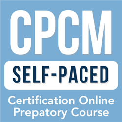CPCM Self-Paced Online Preparatory Course