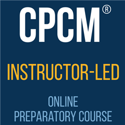 CPCM Instructor-Led Online Preparatory Course - Summer 2024